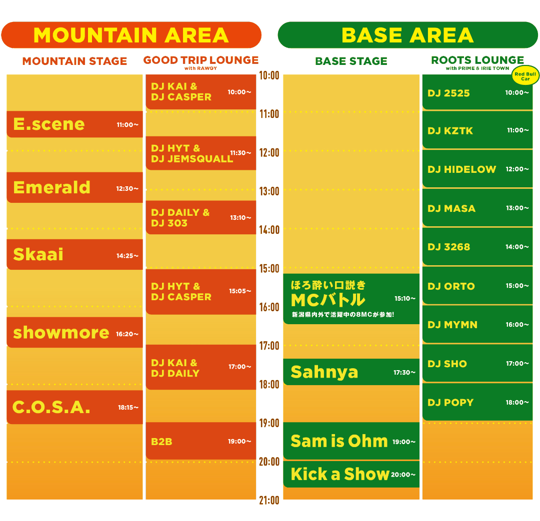 TIME TABLE